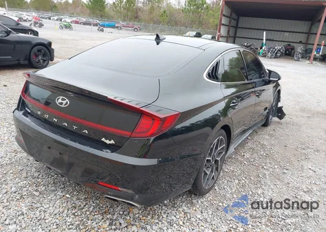 2022 Hyundai Sonata N Line из США, поврежденный, VIN KMHL14JC0NA212419
